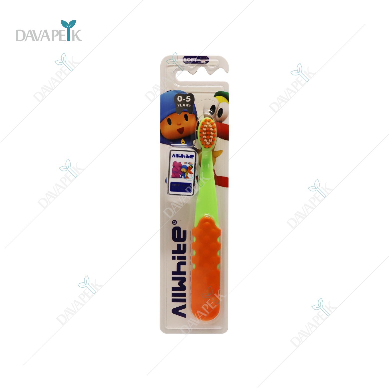  مسواک کودک طرح کارتونی 