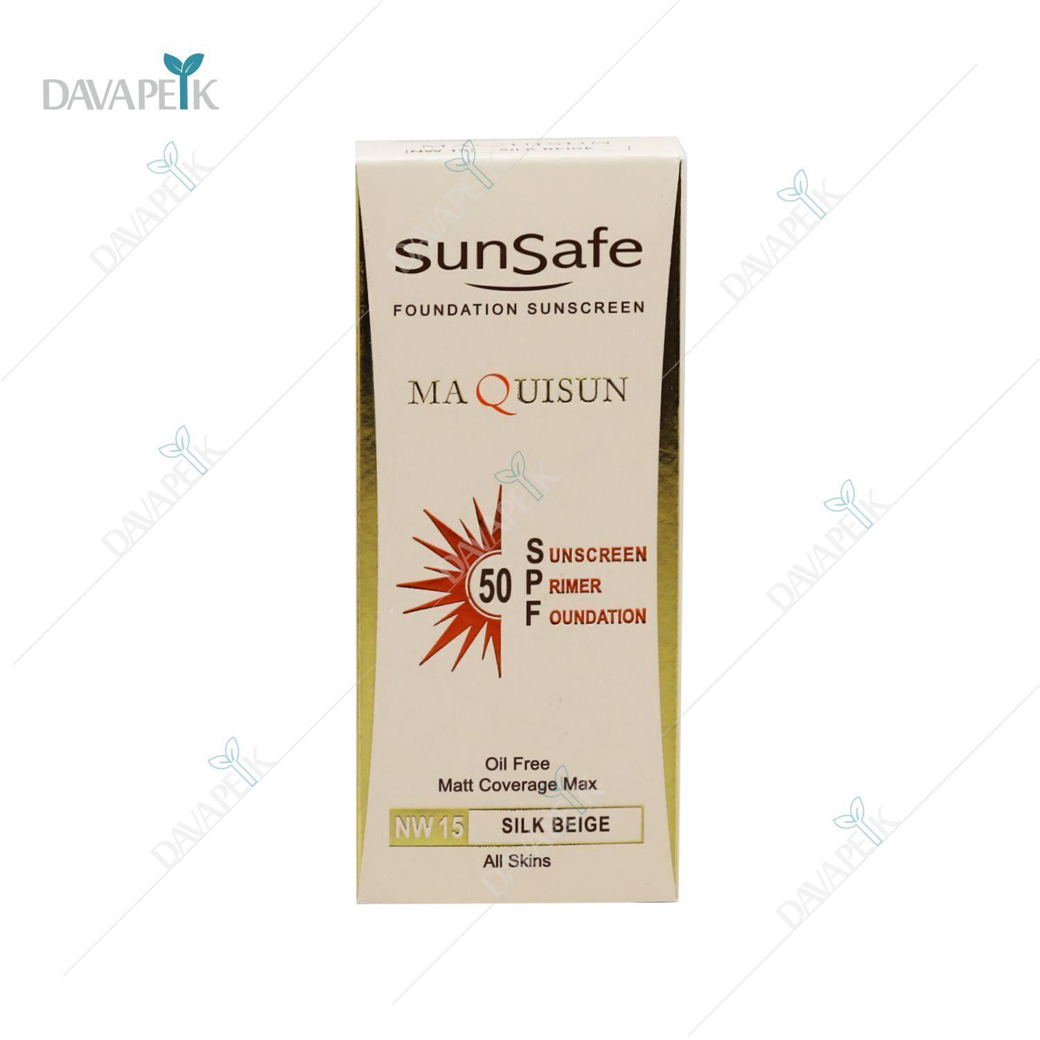  مشخصات فنی ضد آفتاب فاقد چربی سان سیف مکی سان SPF50 