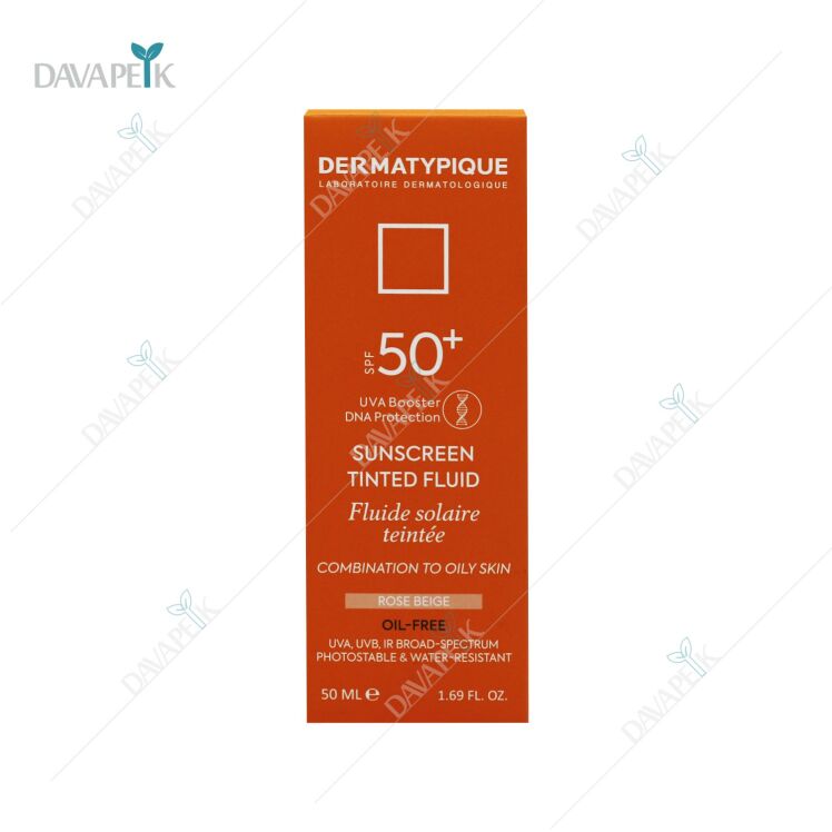 ضدآفتاب فلوئید درماتیپیک رز بژ مخصوص پوست مختلط تا چرب