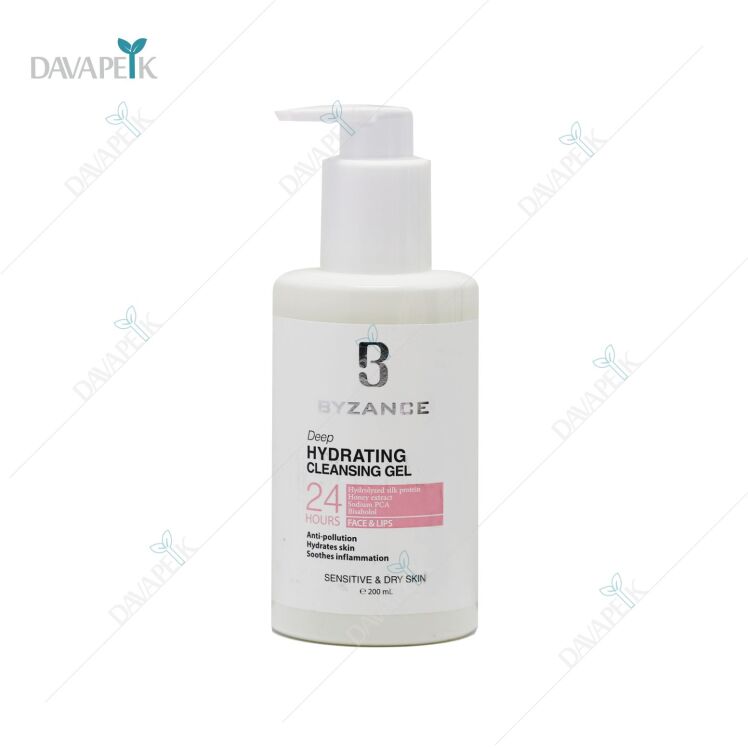 ژل شستشوی صورت بیزانس مخصوص پوست خشک و حساس