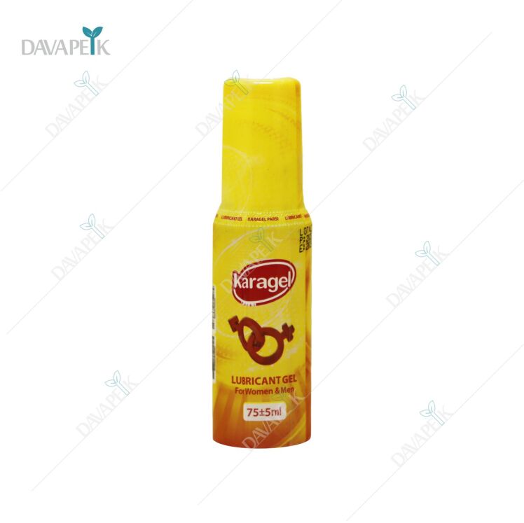 ژل لوبریکانت کاراژل پمپی زرد بر پایه آب