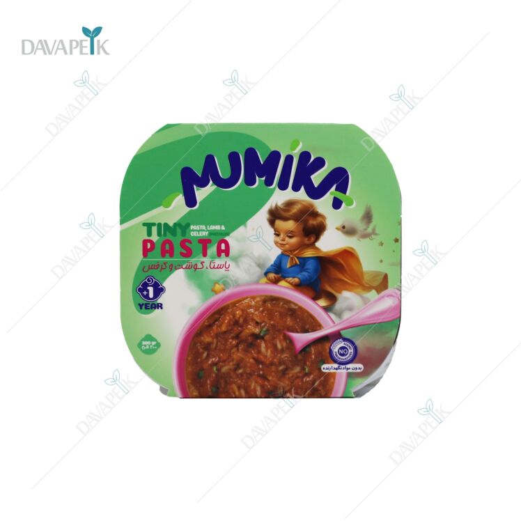 مامیکا غذای کودک پاستا و گوشت و کرفس بالای 1 سال