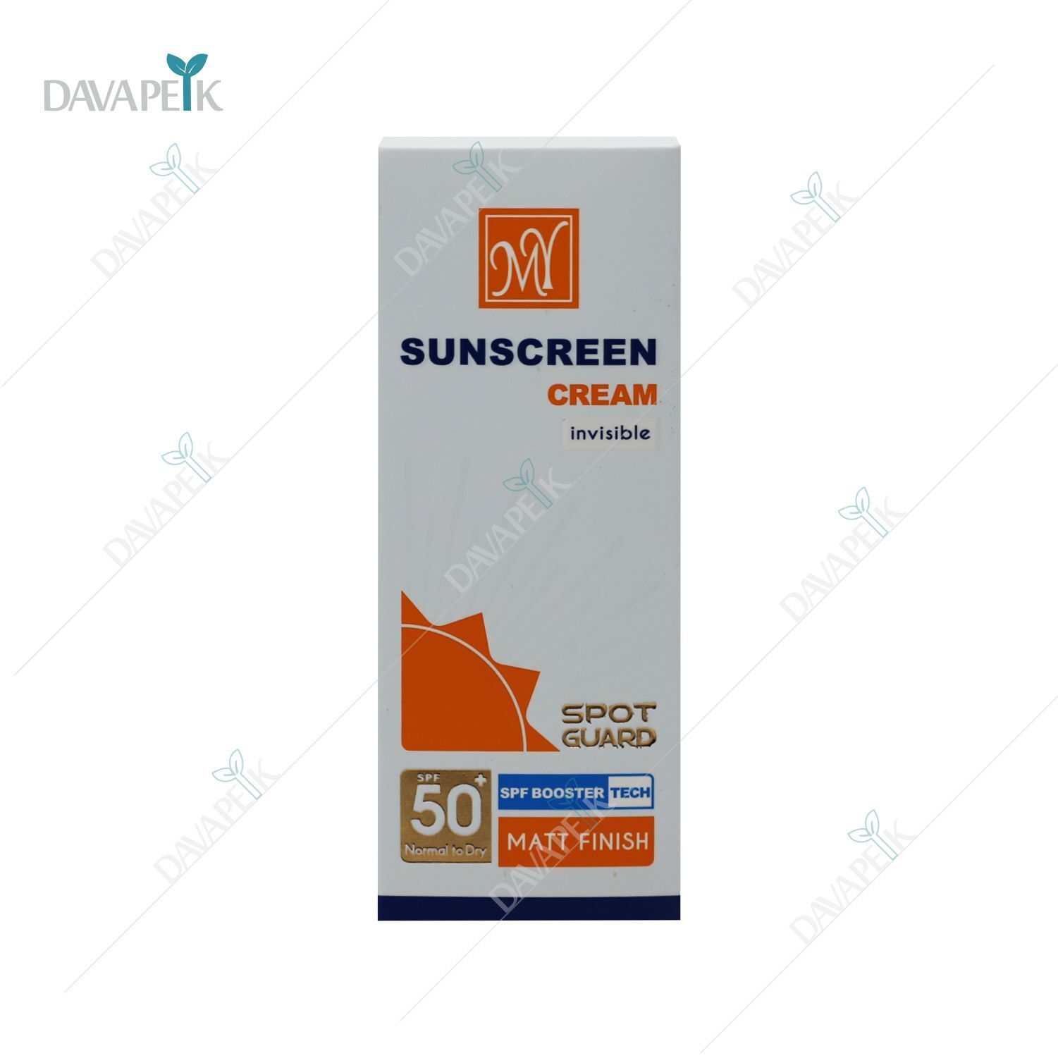 ضدآفتاب مای اسپات گارد با اس پی اف 50 مخصوص پوست نرمال تا خشک