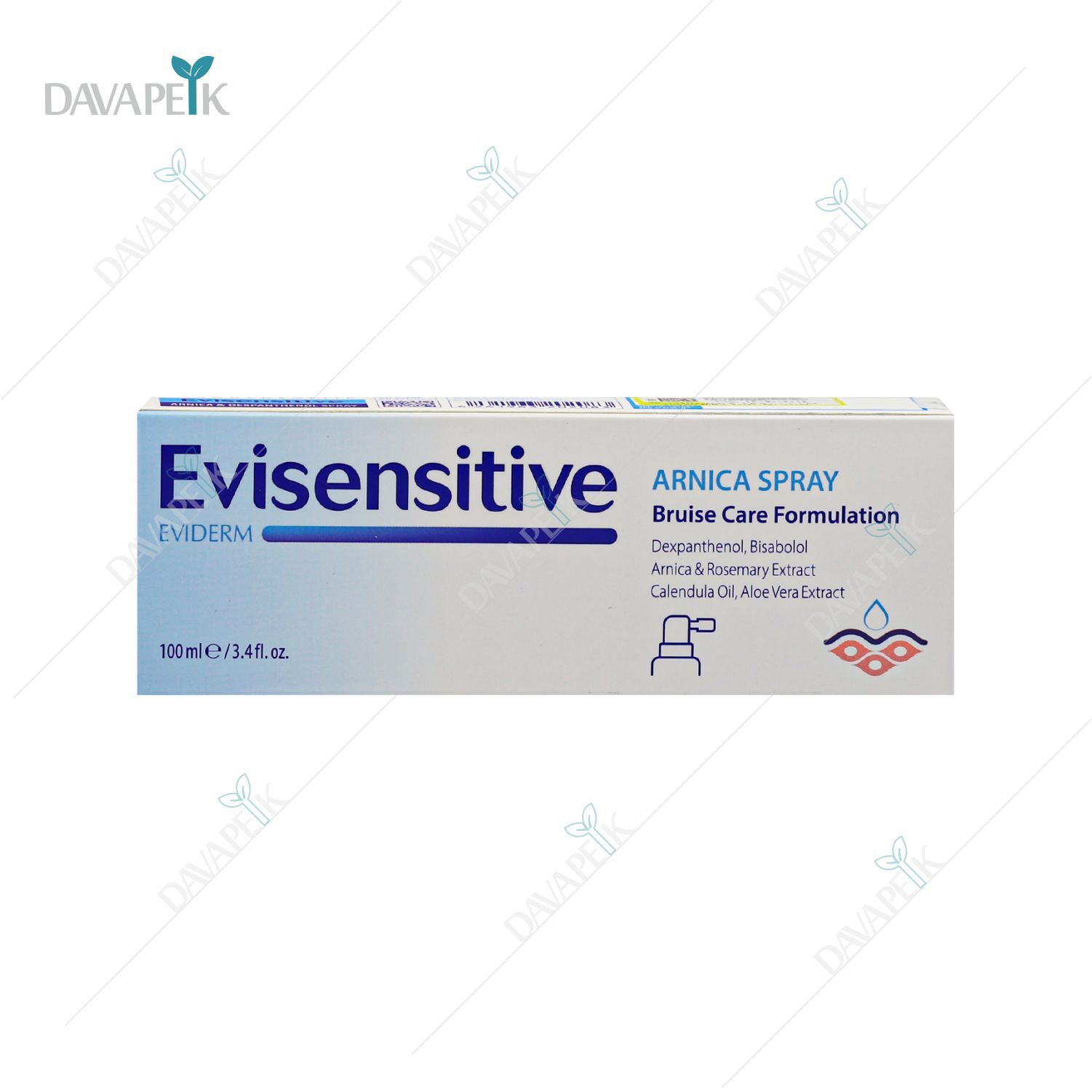  اسپری حاوی آرنیکا و دکسپنتنول اوی سنستیو اویدرم 