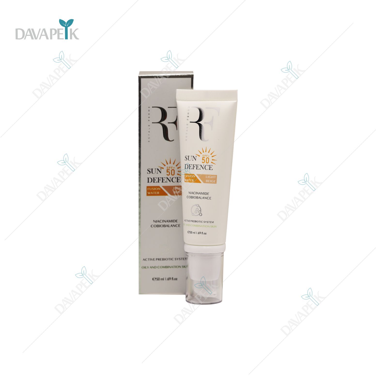  ضد آفتاب فاقد چربی RF با SPF 50 