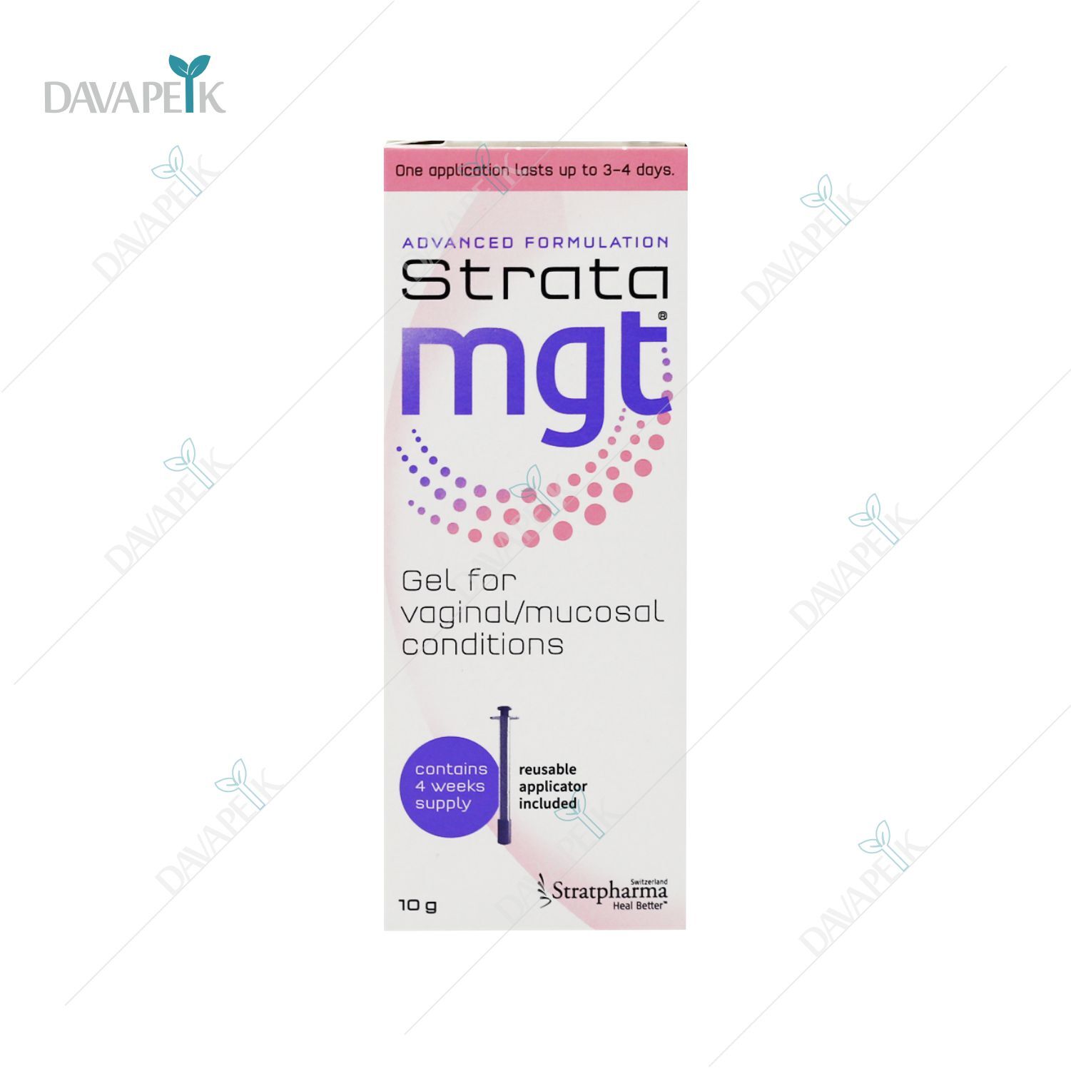 استراتا ام جی تی ژل 10 گرمی ترمیم کننده واژینال