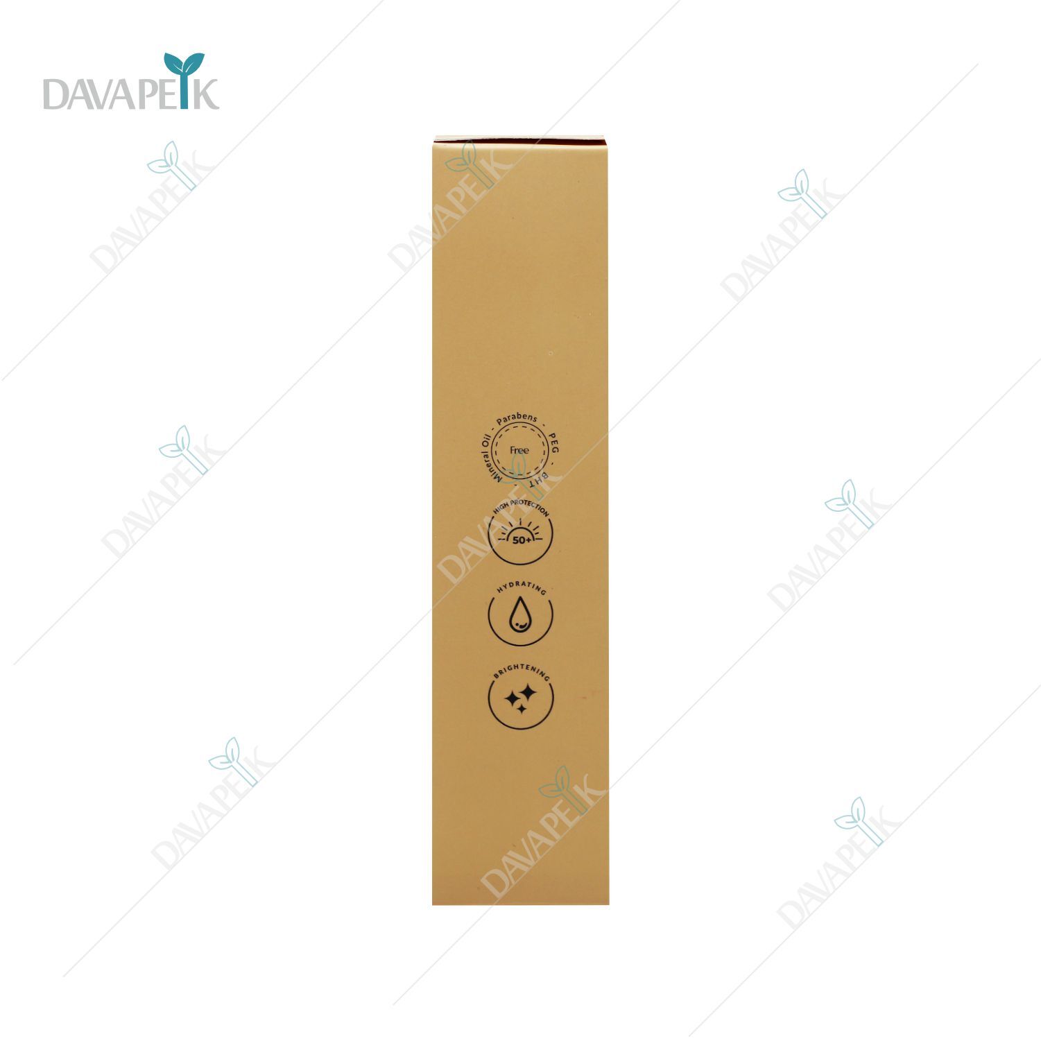 عبارت “Brightening Fluid Sunscreen” روی جعبه درج شده