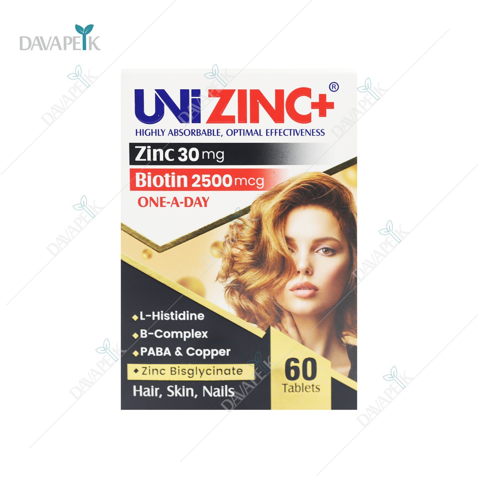  یونی زینک پلاس ابیان دارو 