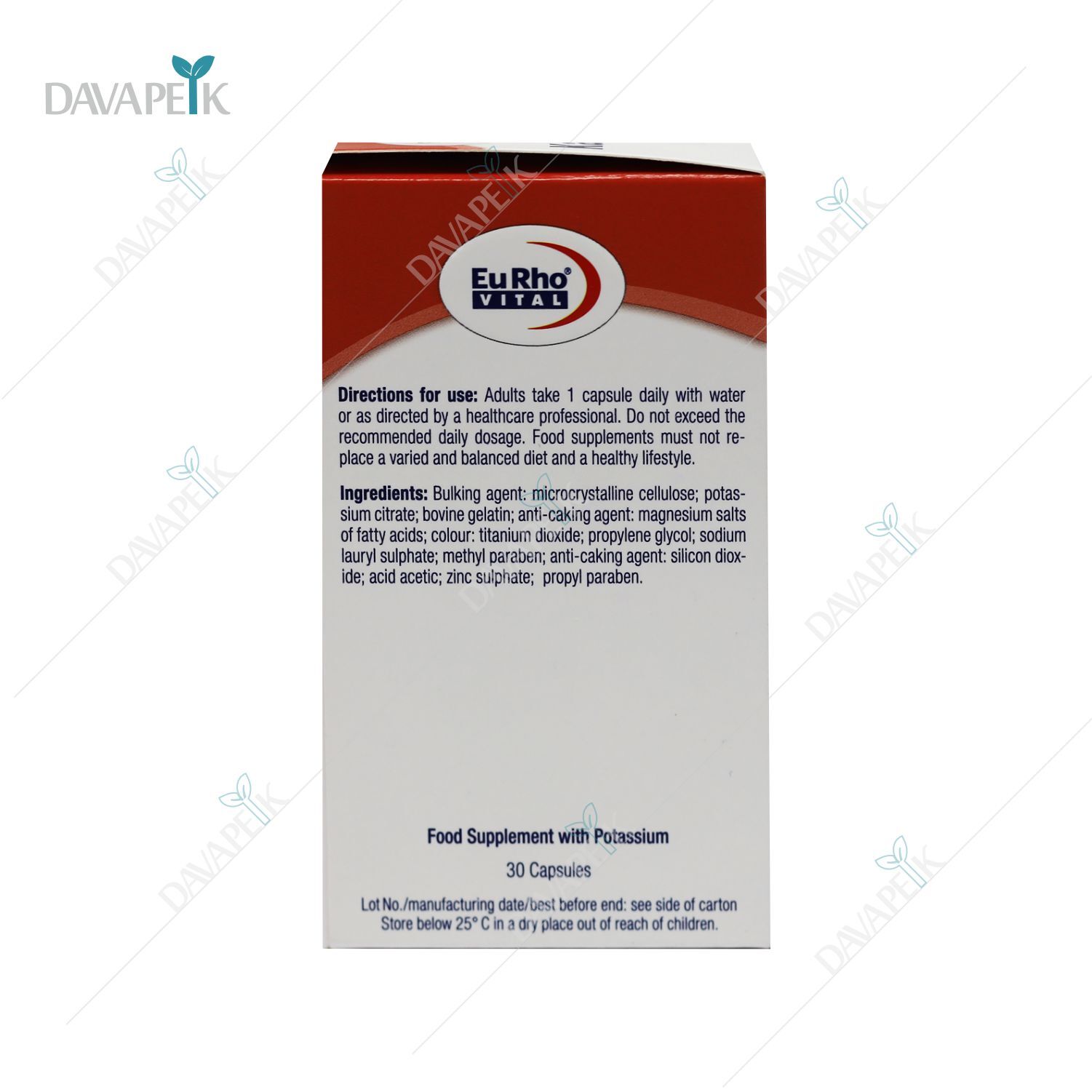  خرید مکمل پتاسیم برای بهبود عملکرد قلب و عروق 