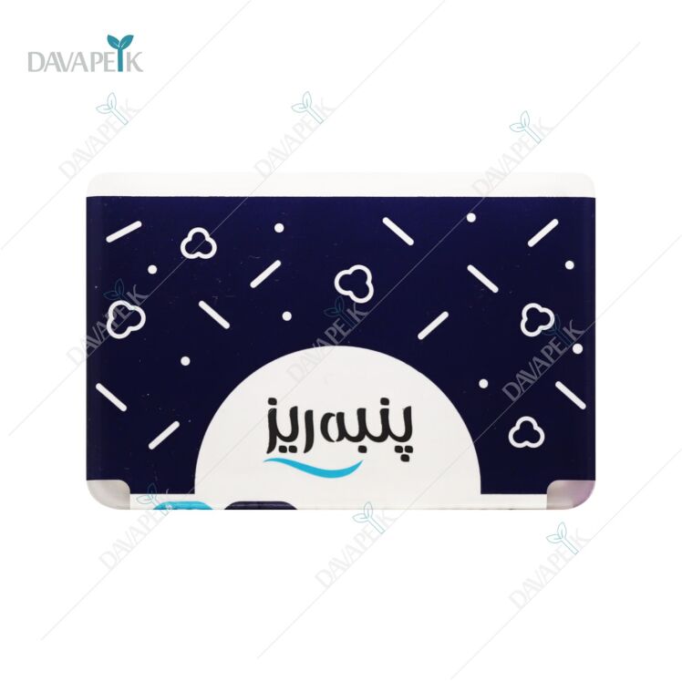 بسته بندی مکعبی ۵۰ عددی گوش پاک کن پنبه ریز