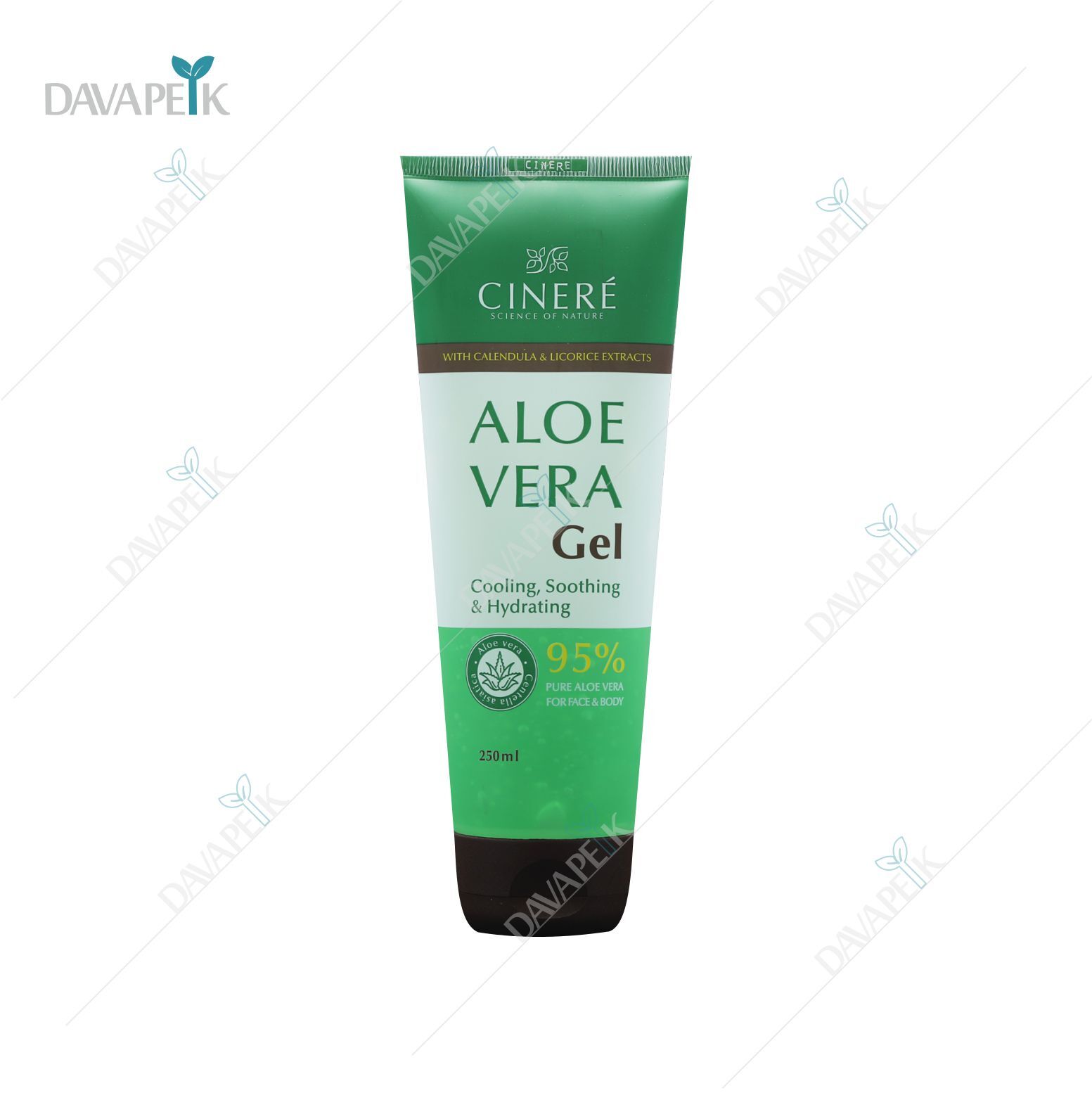  ژل آلوئه ورا سینره 95% 250 میلی لیتر 