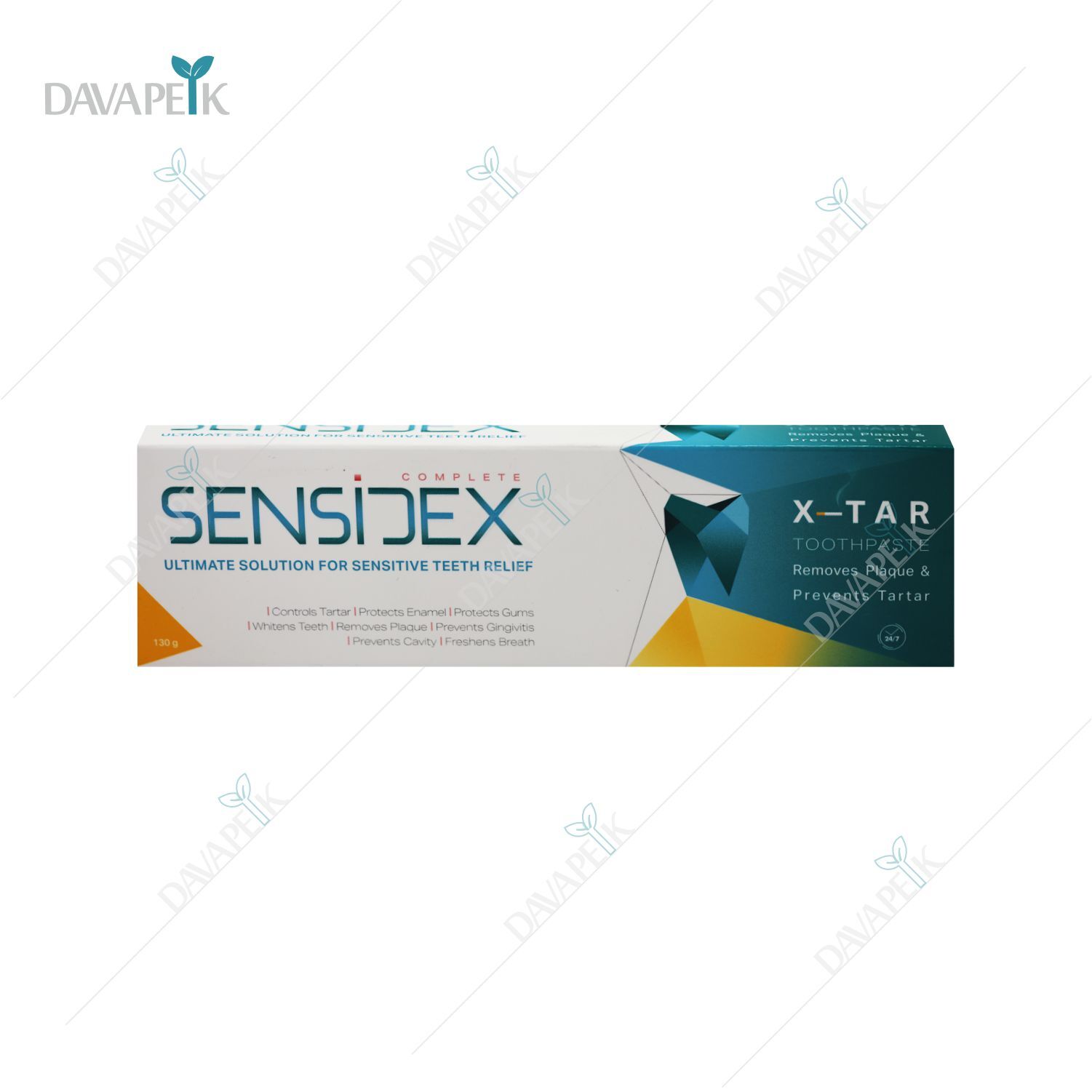 خمیردندان سنسیدکس حاوی ساینده ملایم مخصوص دندان حساس