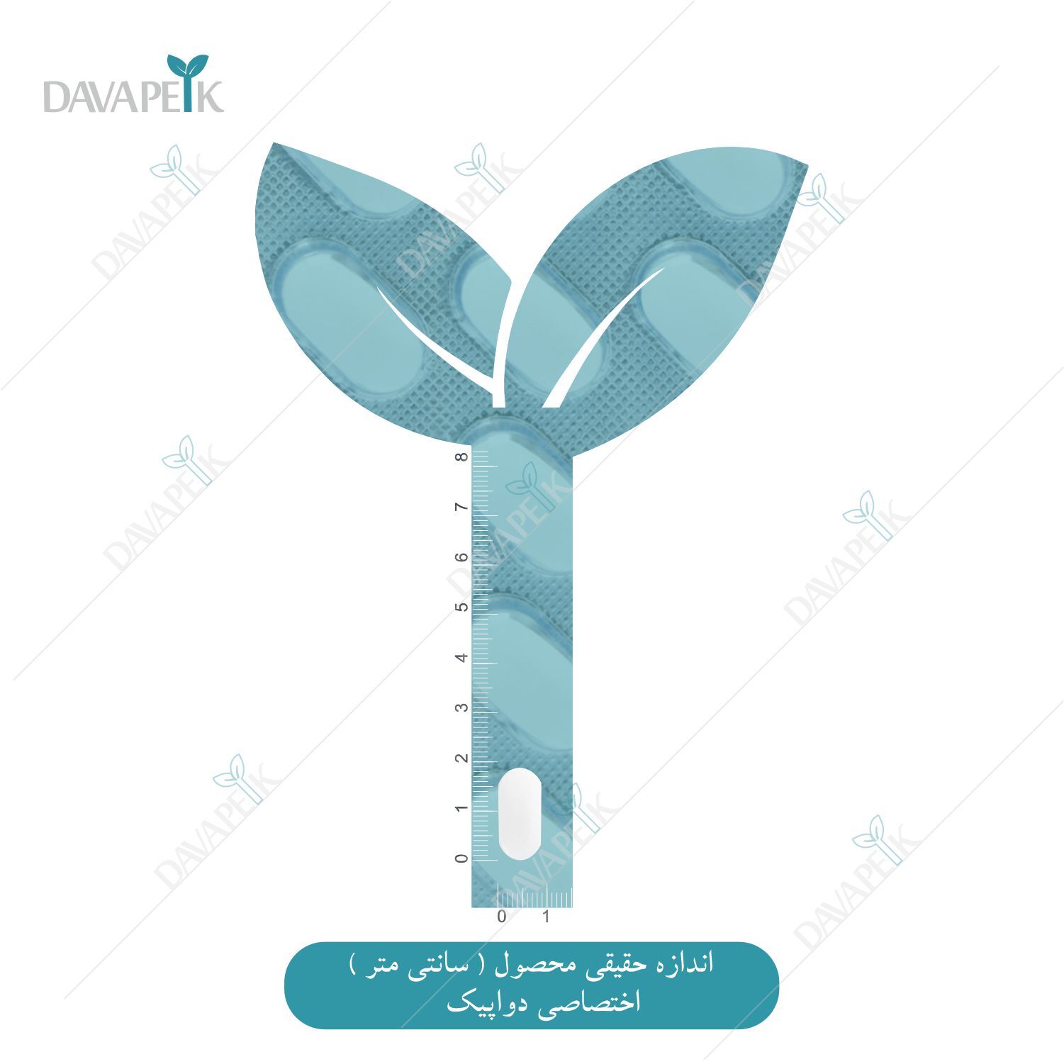  نمای اندازه قرص بن آرکو سیترات 