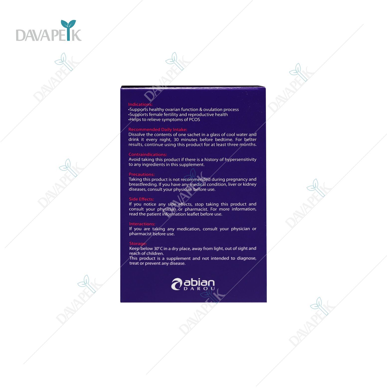  ساشه با طعم لیمویی 