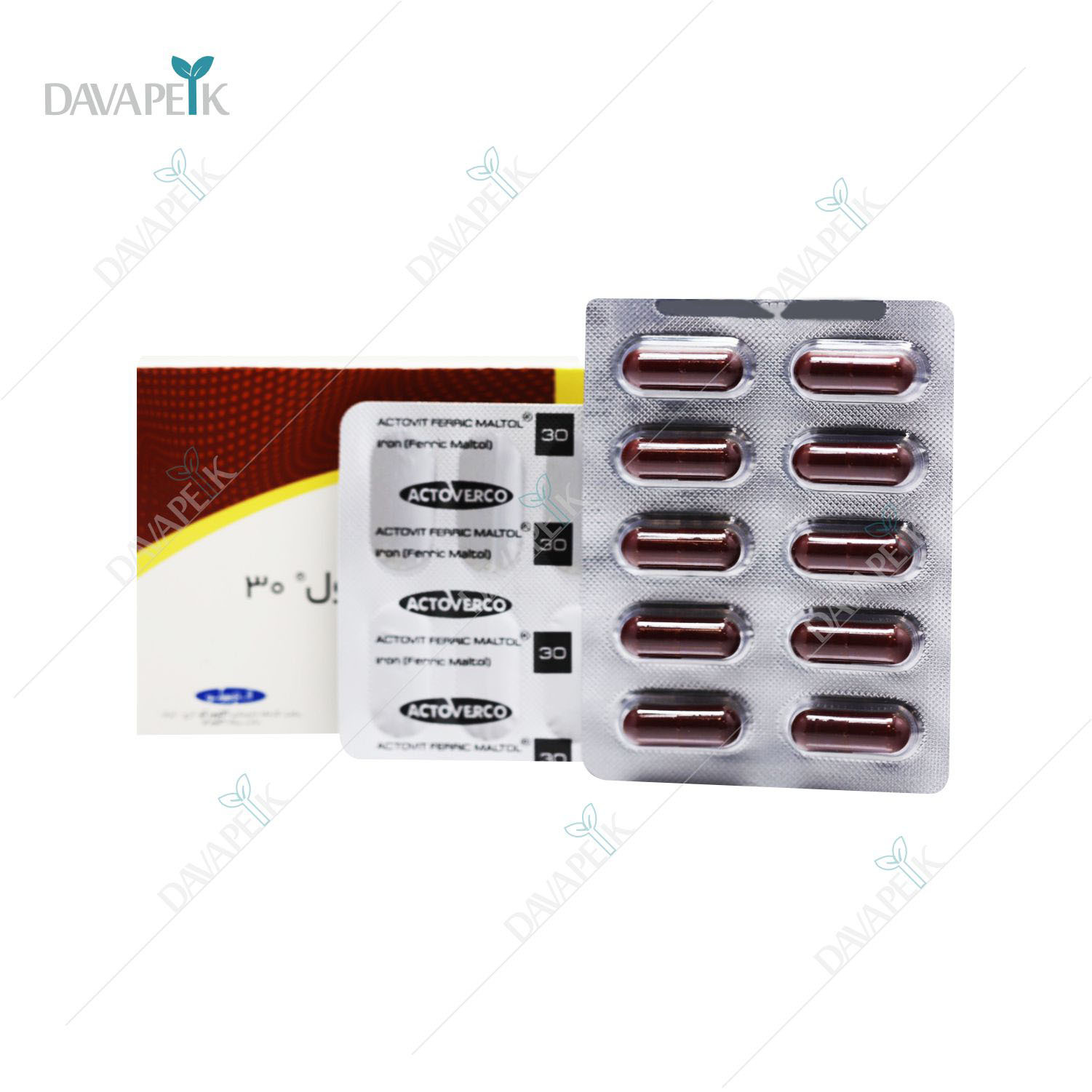  خرید کپسول آهن از سایت دواپیک 