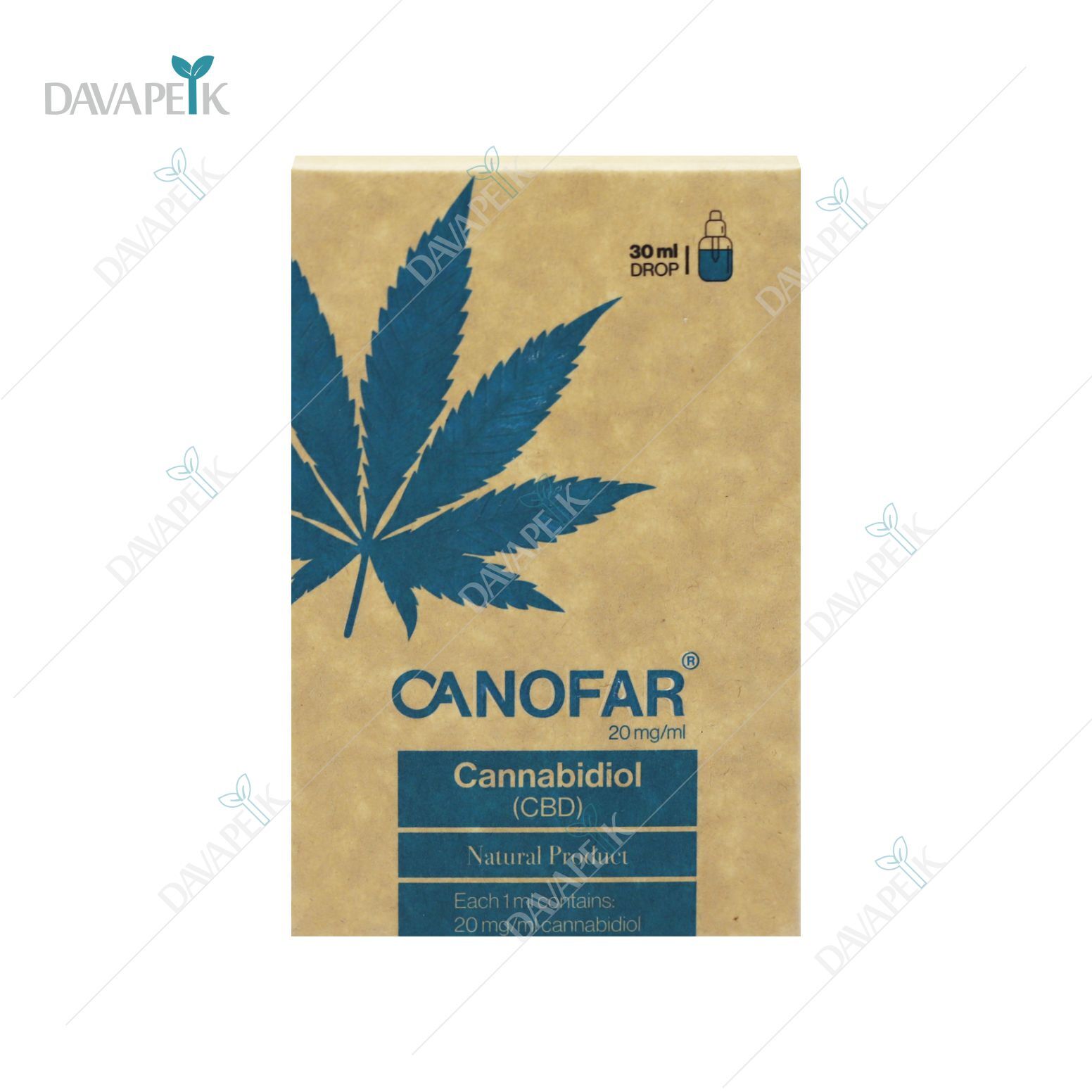 حاوی کانابیدول 20 میلی در هر یک میلی لیتر