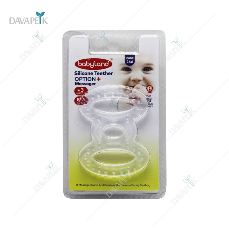 دندانگیر سیلیکونی کودک بی بی لند