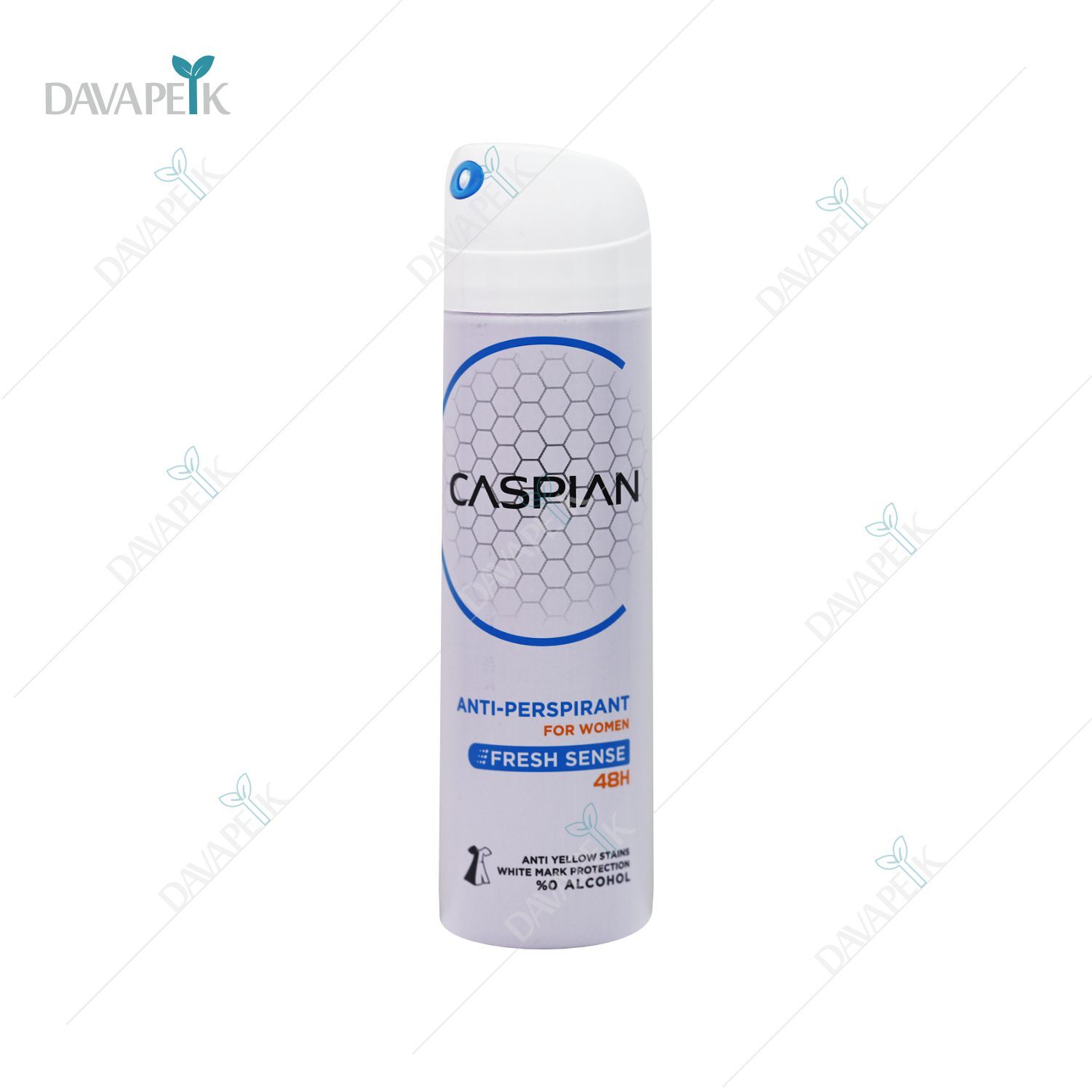 اسپری کاسپین ضدتعریق زنانه
