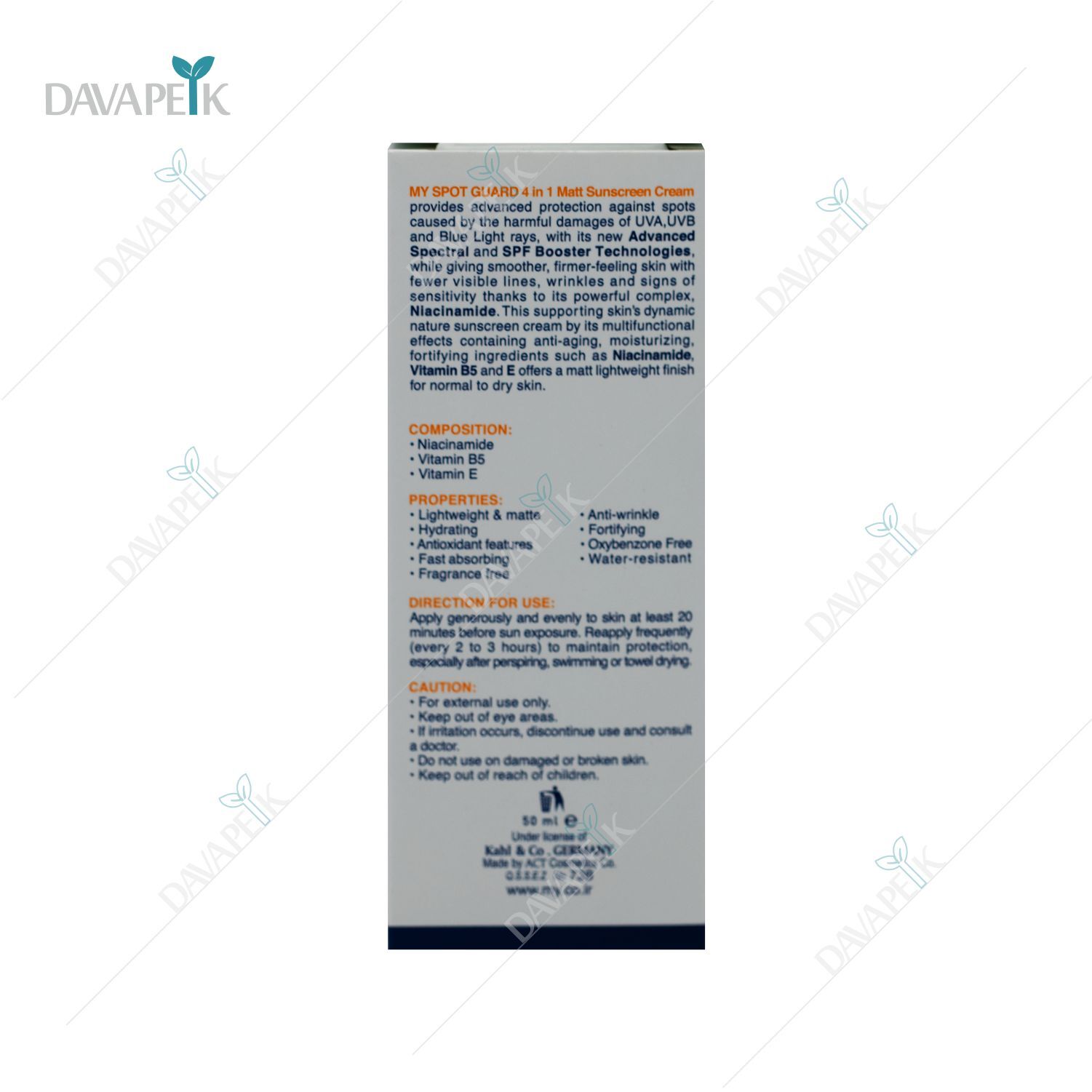  خرید ضدآفتاب رنگی با اس پی اف 50 