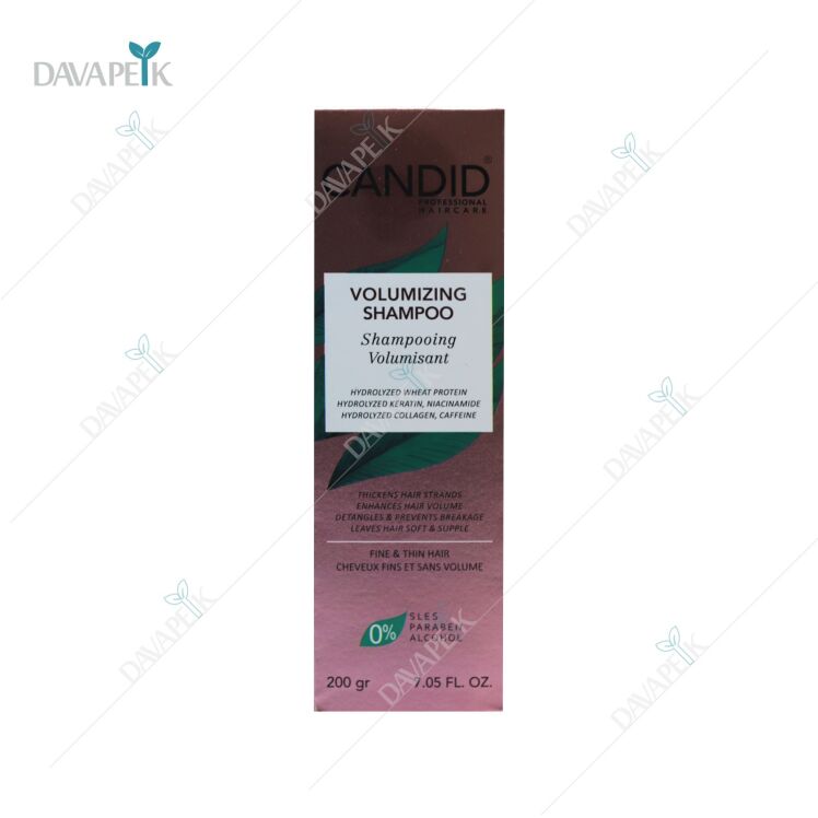 شامپو کاندید حجم دهنده مخصوص موهای نازک