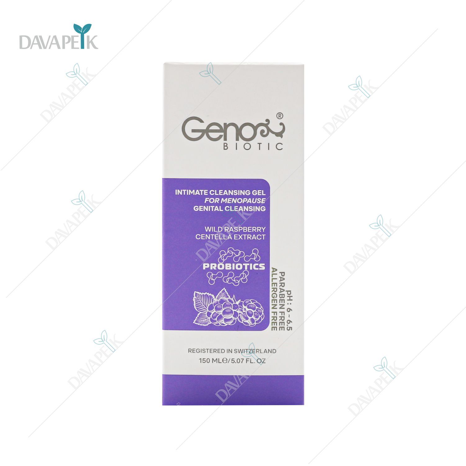  ژل بهداشتی بانوان یائسه ژنیتال ژنوبایوتیک 