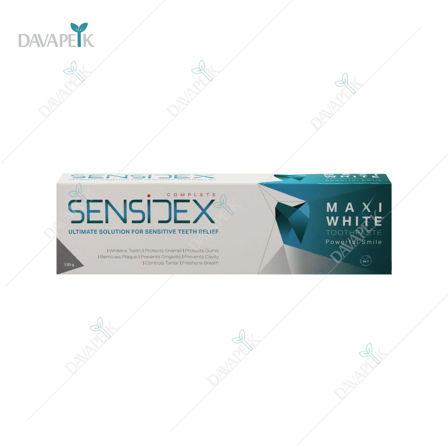  خمیردندان سنسیدکس سفید کننده مخصوص دندان حساس 