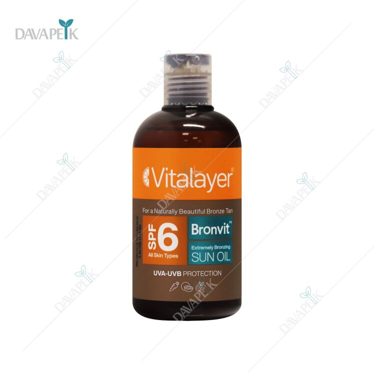 روغن برنزه کننده Vitalayer مدل Burn Wit