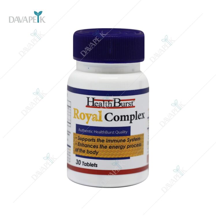 تصویر قرص Royal Complex Health Burst از نمای جلو