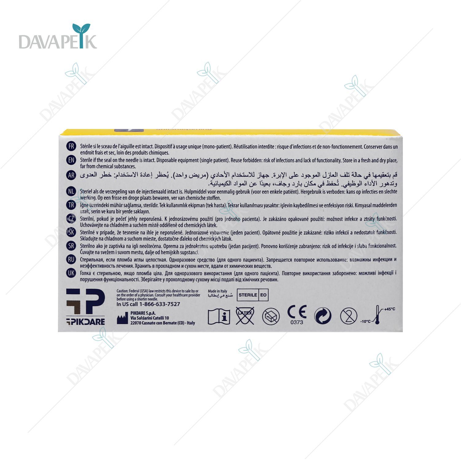  سر سوزن پیک تعداد زیاد 