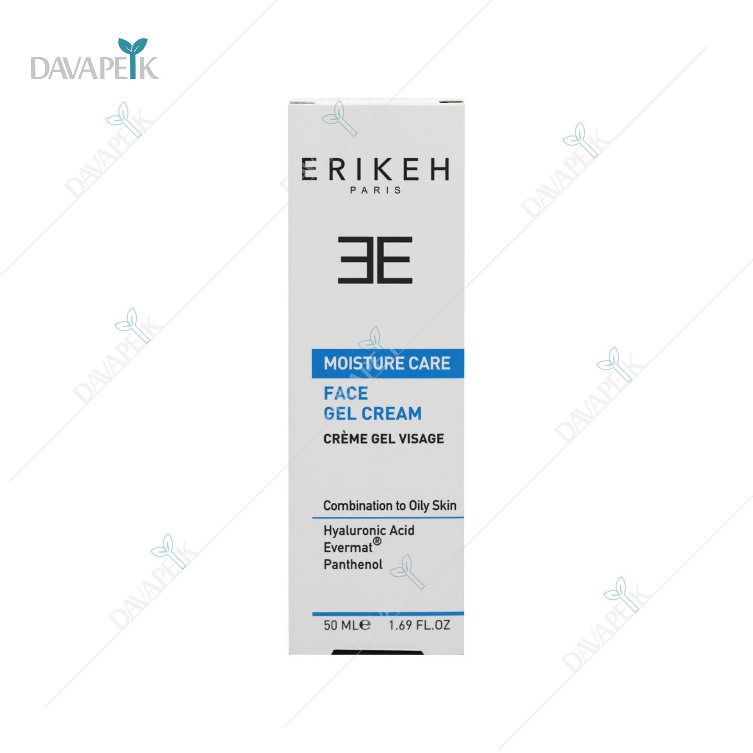  ژل کرم اریکه مرطوب کننده پوست مختلط تا چرب 