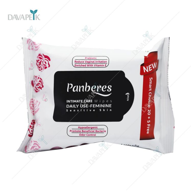 دستمال مرطوب بهداشتی بانوان پنبه ریز