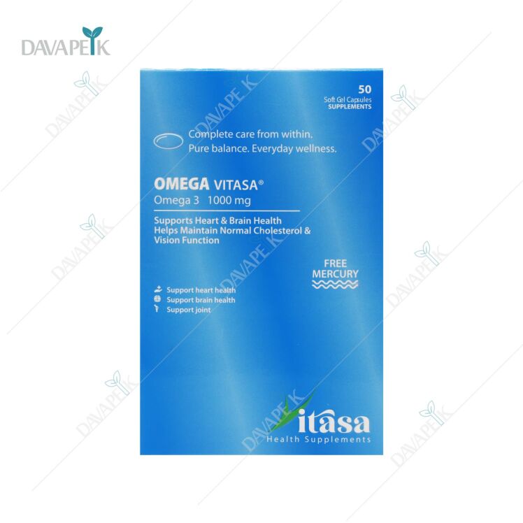 کپسول ژلاتینی نرم امگا 3 ویتاسا