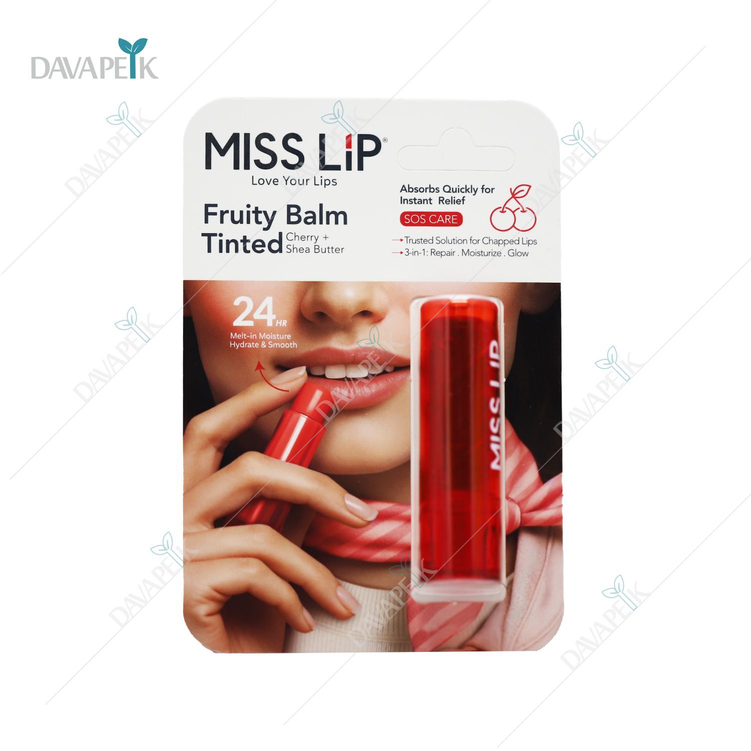  بالم لب رنگی 