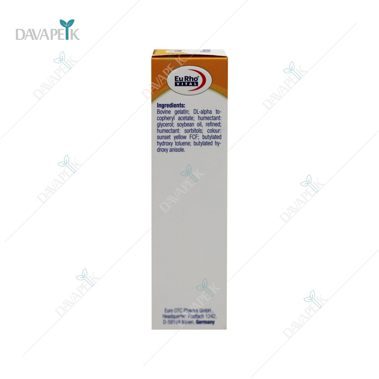  Vit E یوروویتال باری بهبود عملکرد قلب وعروق 