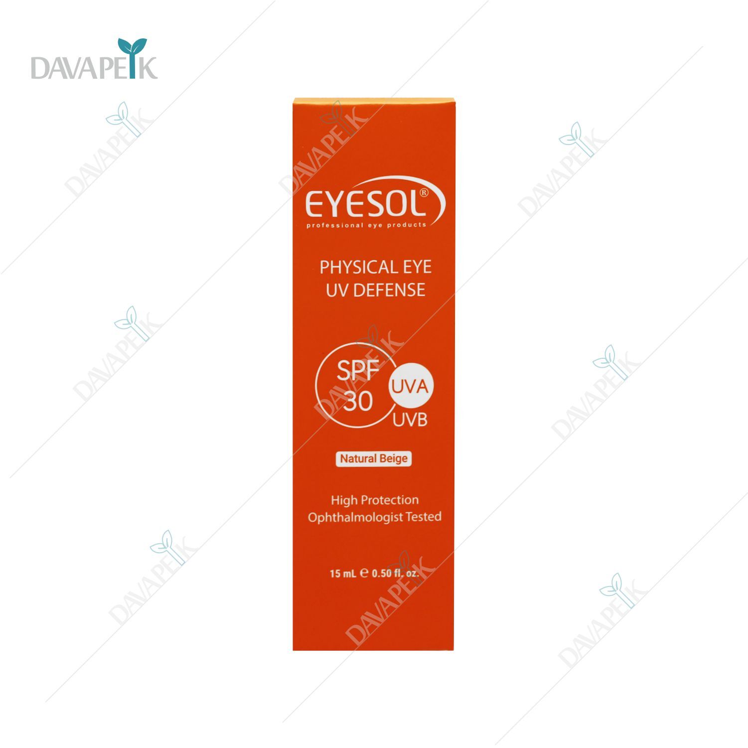 ضدآفتاب رنگی دور چشم آیسول