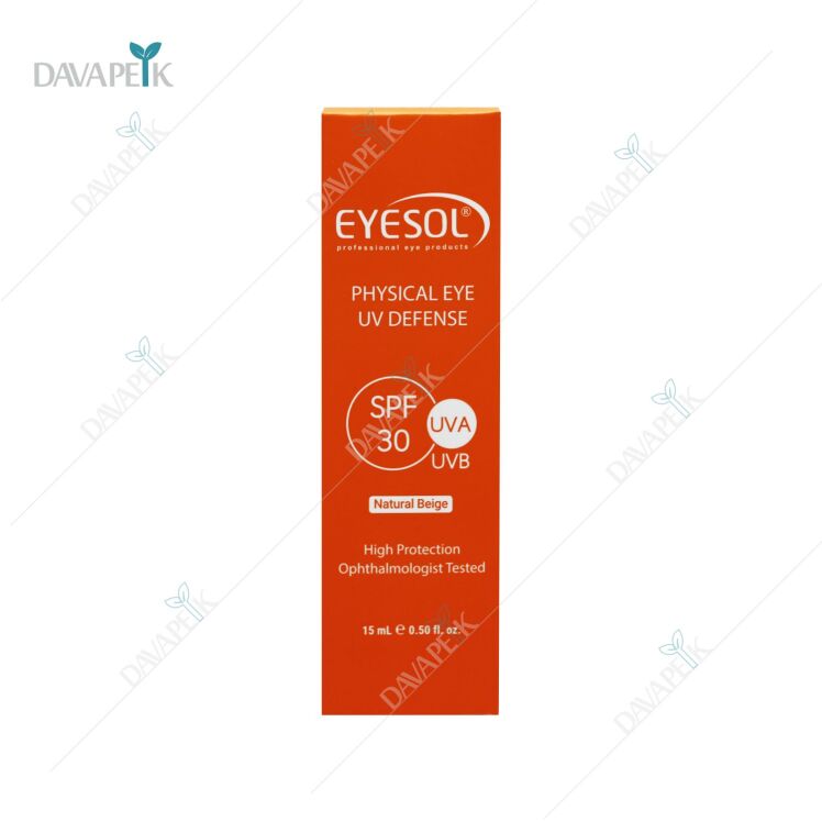 ضدآفتاب رنگی دور چشم آیسول