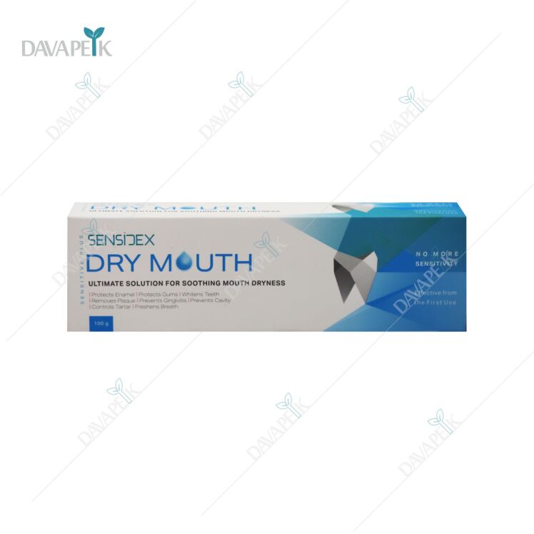خمیردندان ژله ای سنسیدکس حاوی اسید هیالورونیک