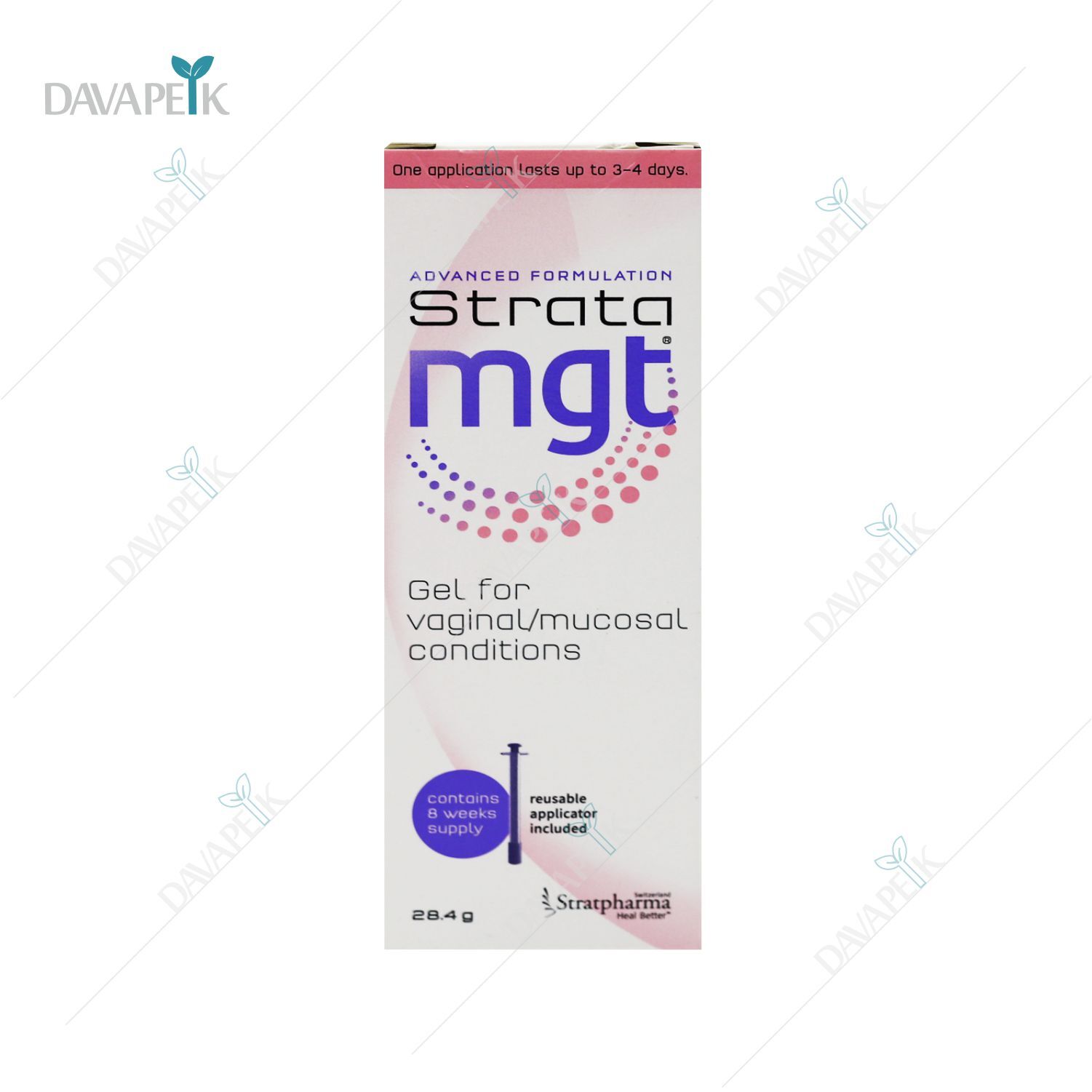 استراتا ام جی تی ژل 28.4 گرمی ترمیم کننده واژینال