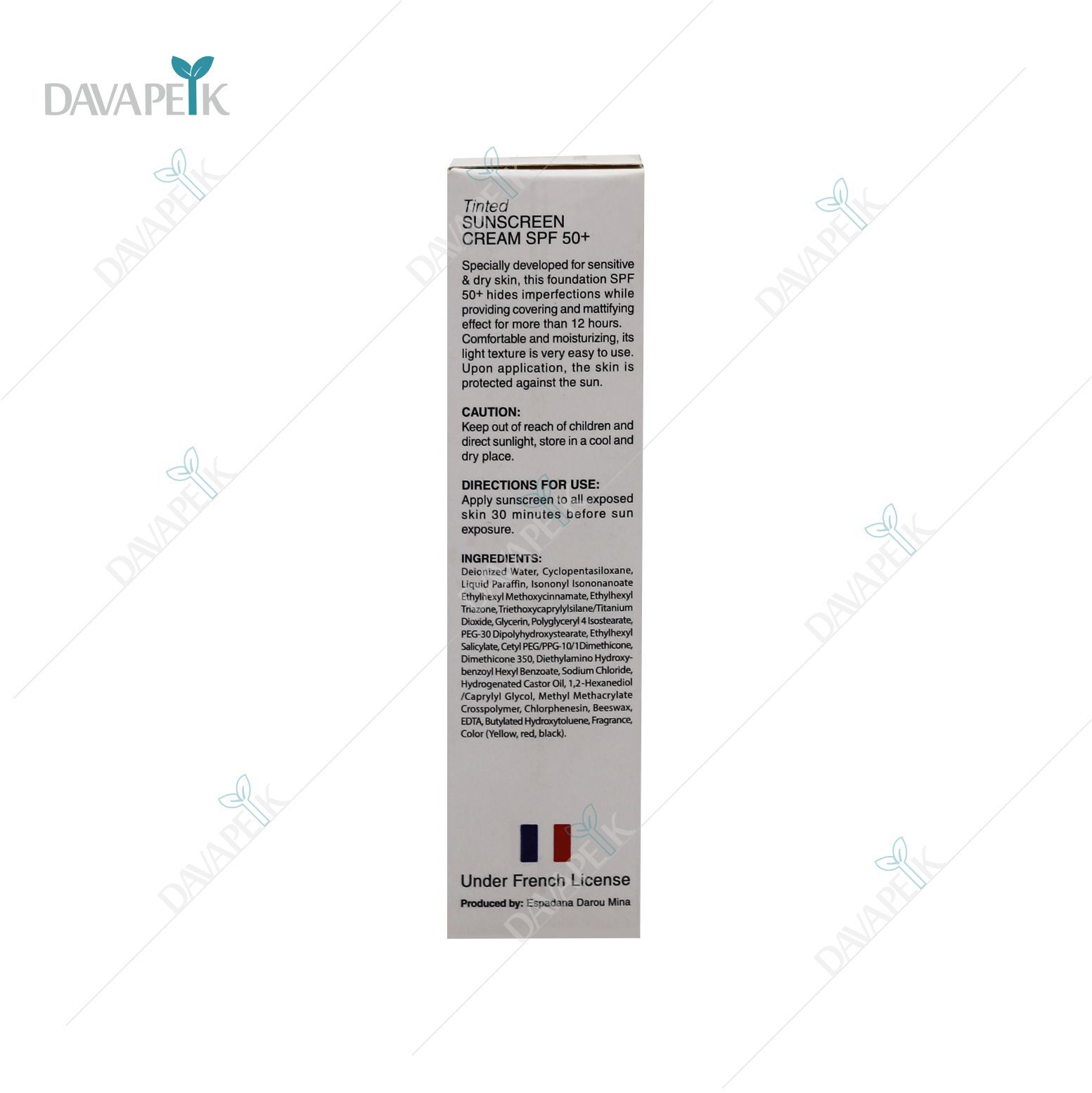  ضدافتاب و کرم پودر بیزانس مدل Gold Beige SPF 50+ 