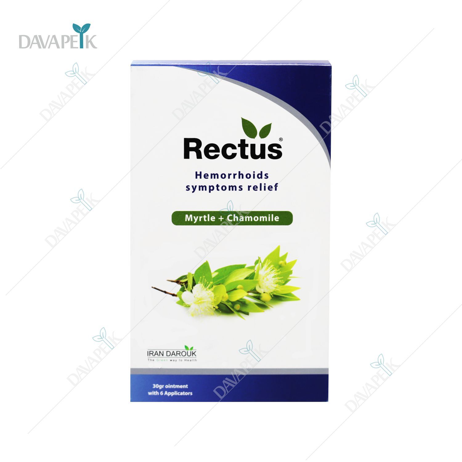  پماد رکتوس ایران داروک برای بواسیر 