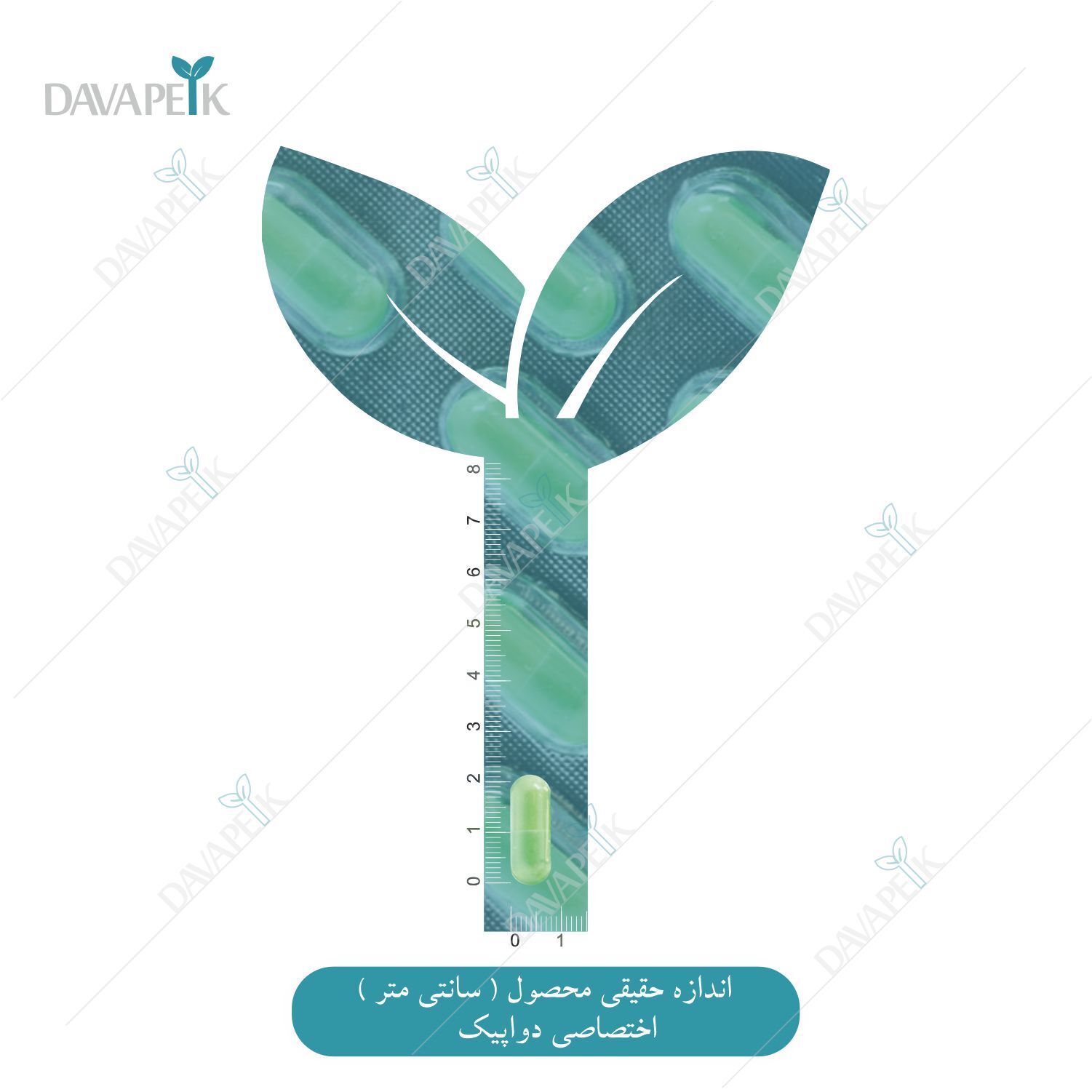  اندازه کپسول دی کایرو اینوزیتول یوروویتال 