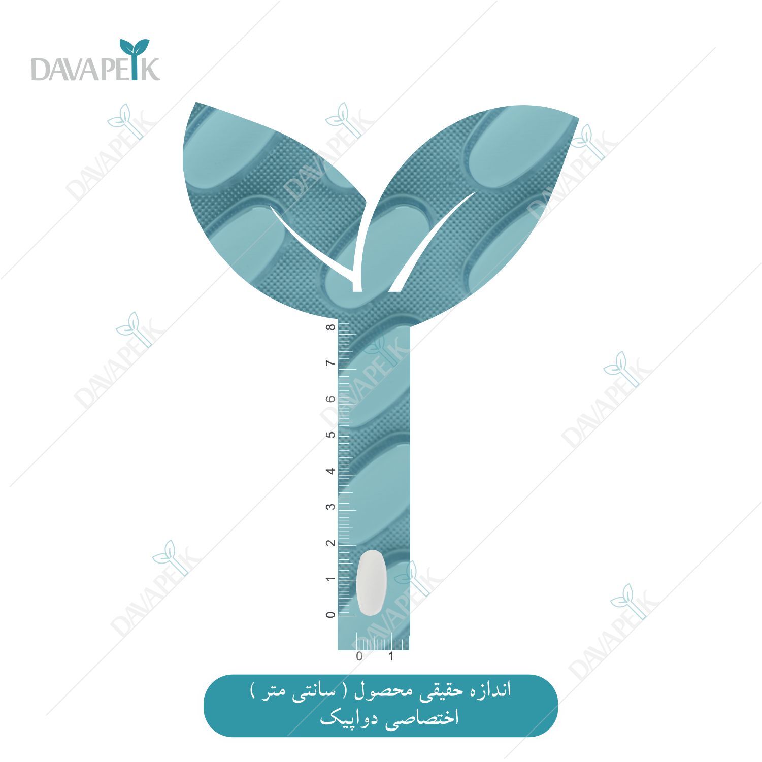  نمای اندازه قرص ارژینوکس نیچرز اونلی 