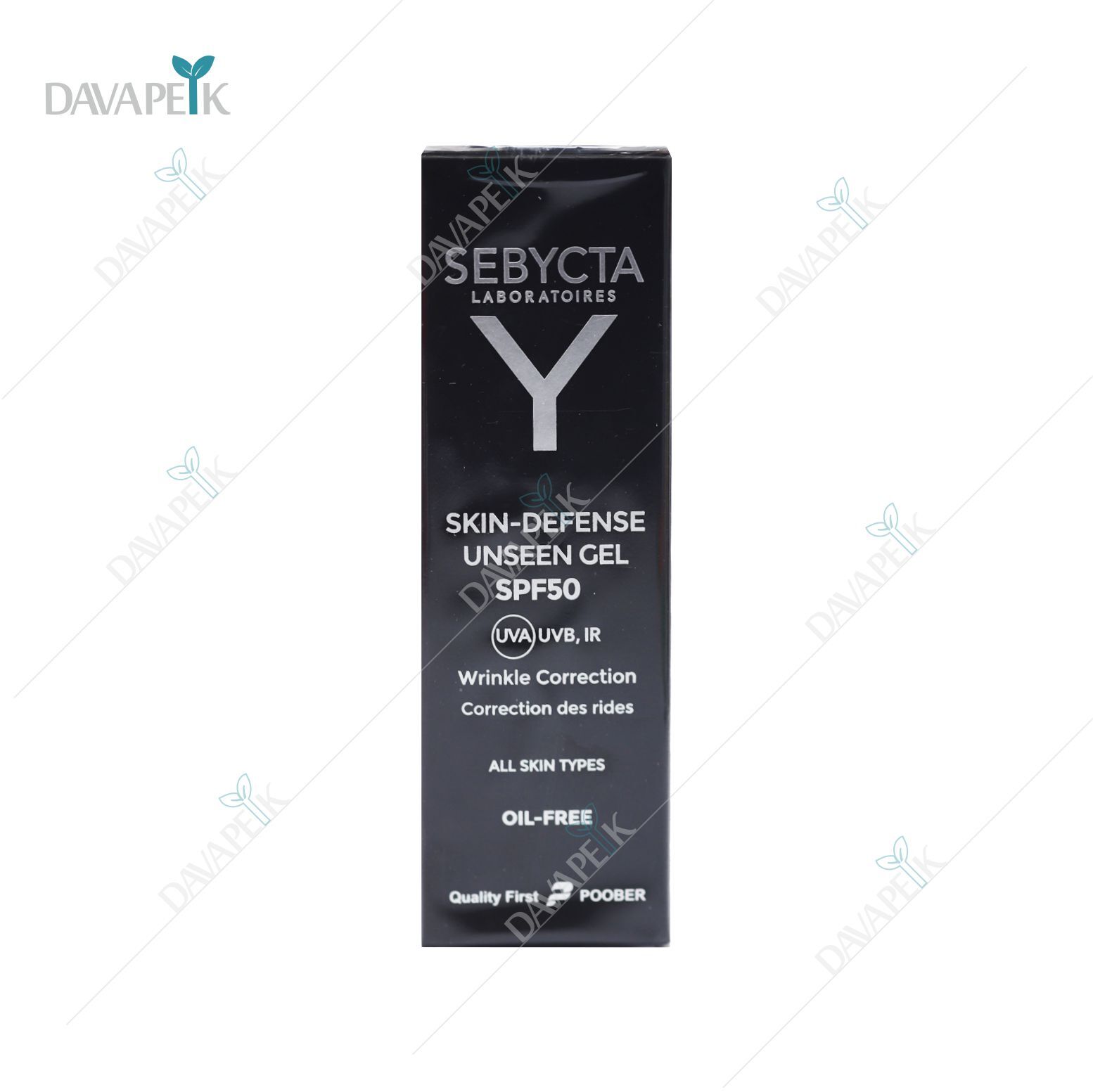 ژل ضدآفتاب سبیکتا با اس پی اف 50 فاقد چربی