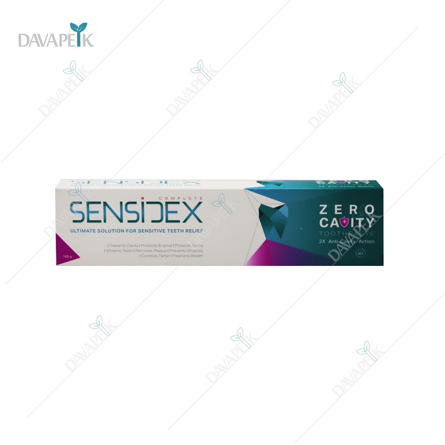 خمیردندان سنسیدکس جلوگیری از پوسیدگی