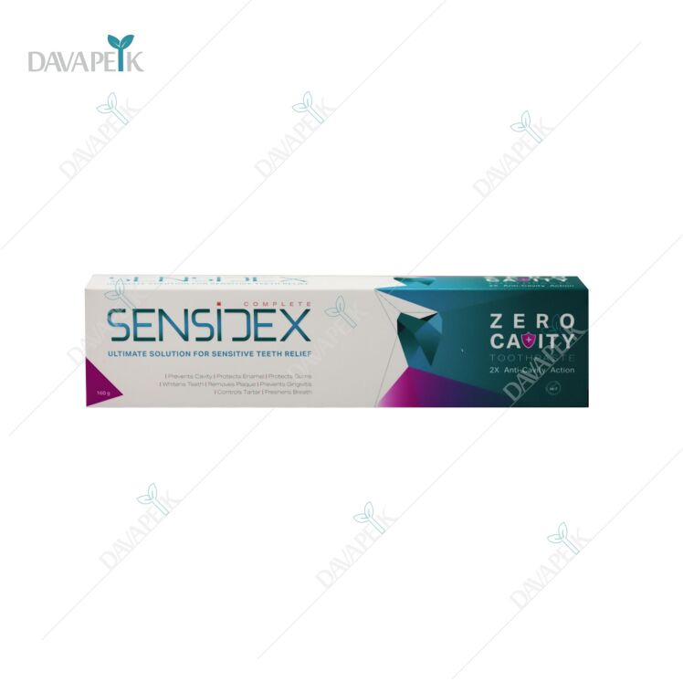 خمیردندان سنسیدکس جلوگیری از پوسیدگی