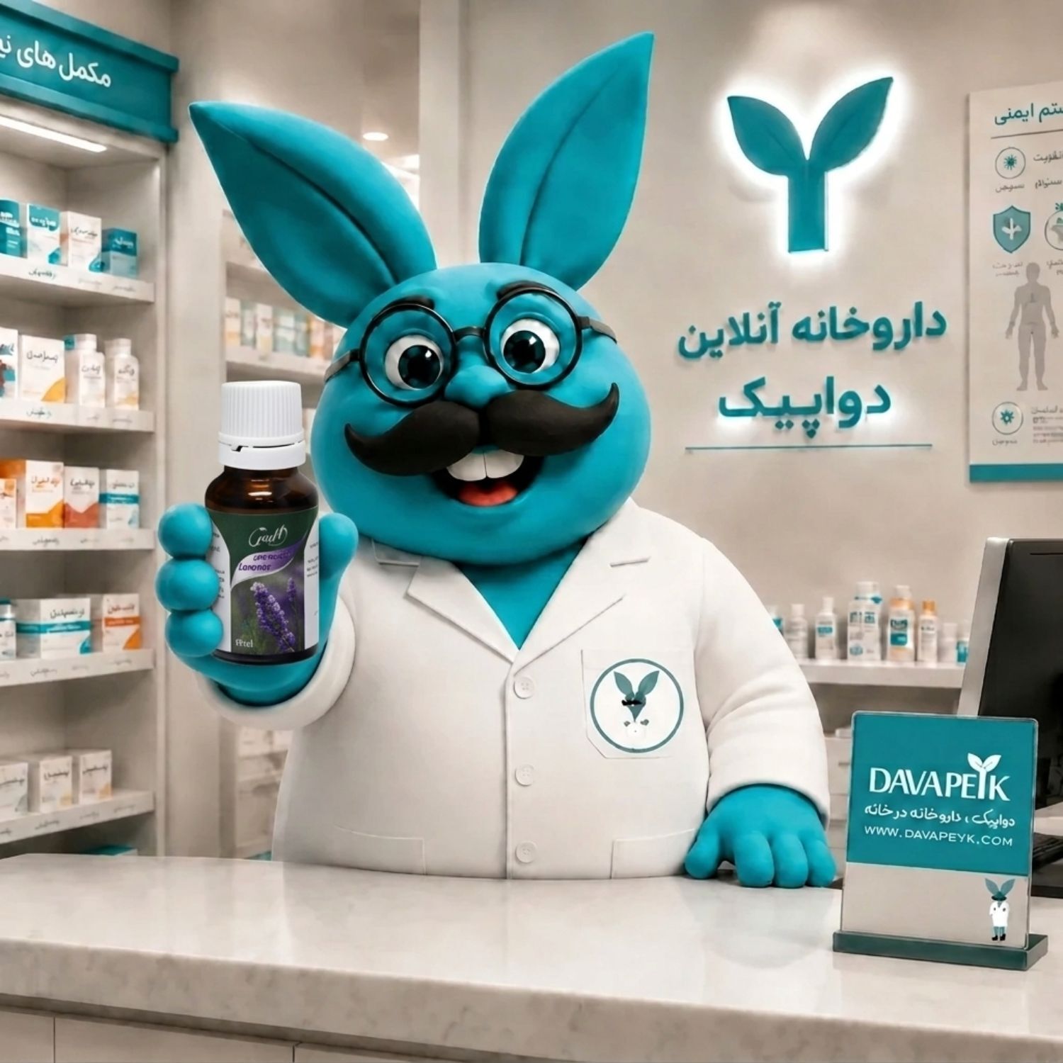 قطره خوراکی اسطوخودوس الیس در دستان دوادد