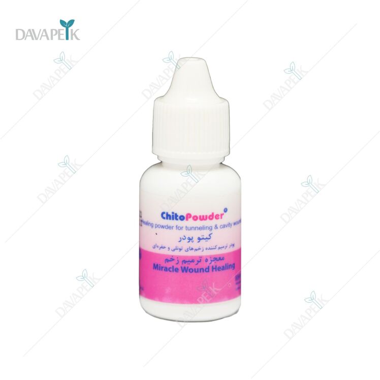 پودر بیوپلیمر ترمیم کننده زخم عمیق و دیابتی کیتوتک