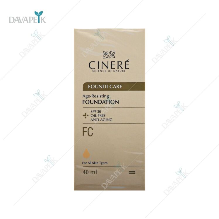 کرم پودر ضدچروک سینره باspf 30 رنگ شماره 1