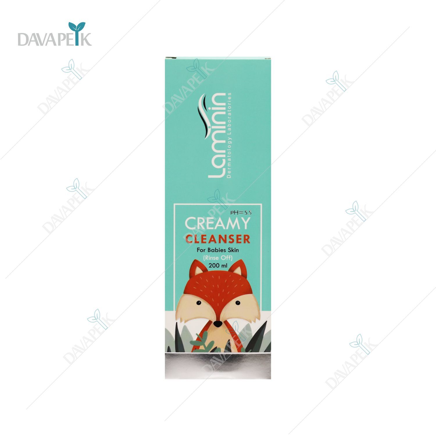 شوینده کرمی پوست کودک لامینین با قابلیت آبکشی Laminit Creamy Cleanser